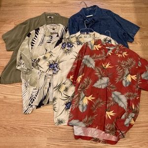 Tommy Bahama Silk Shirts Mens XXL